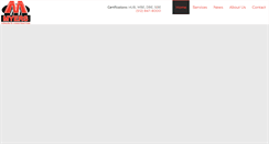 Desktop Screenshot of myersconcrete.com