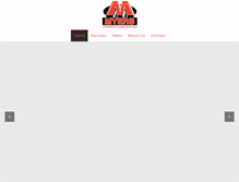 Tablet Screenshot of myersconcrete.com